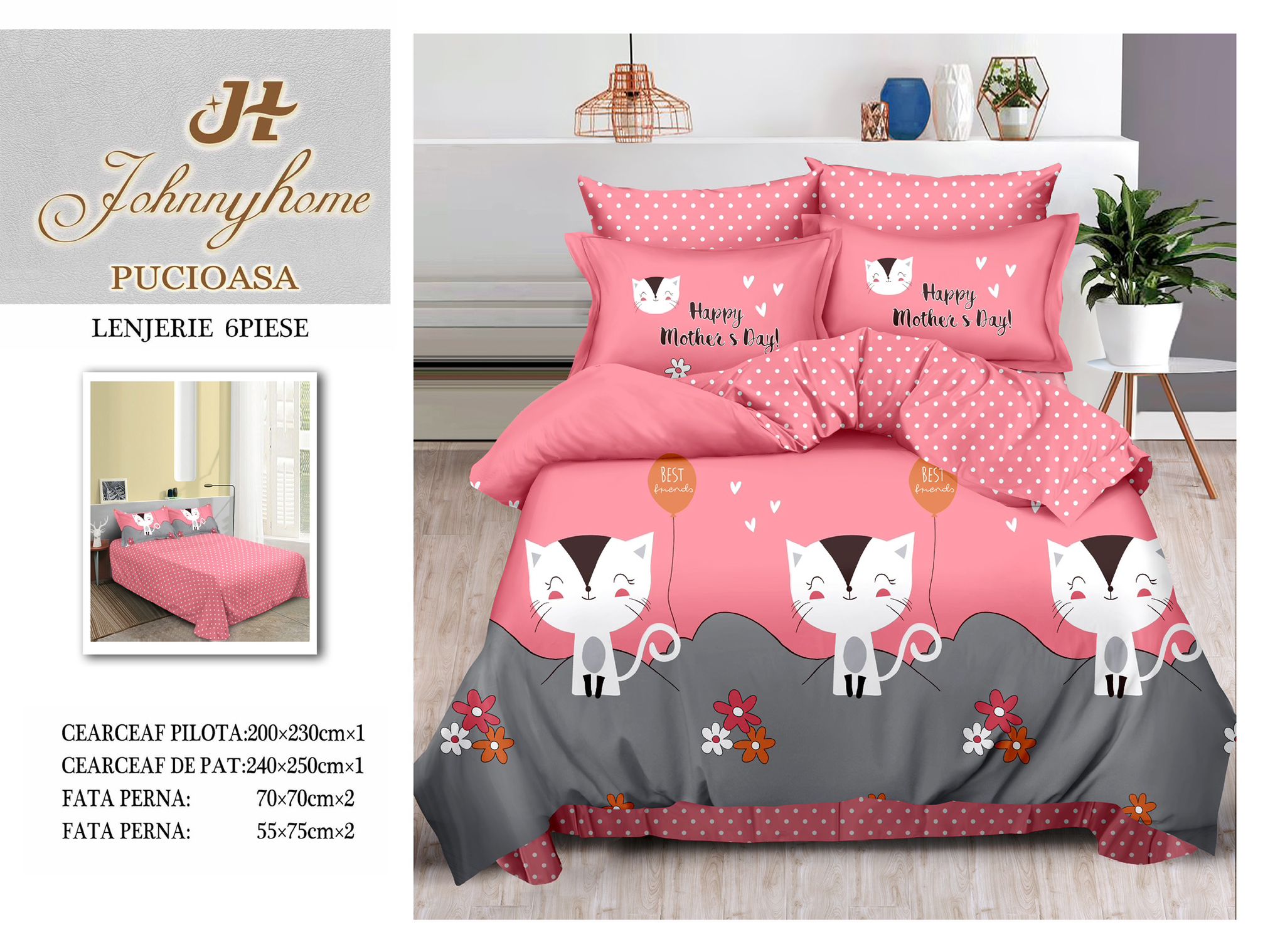 Lenjerie de pat finet R60-231