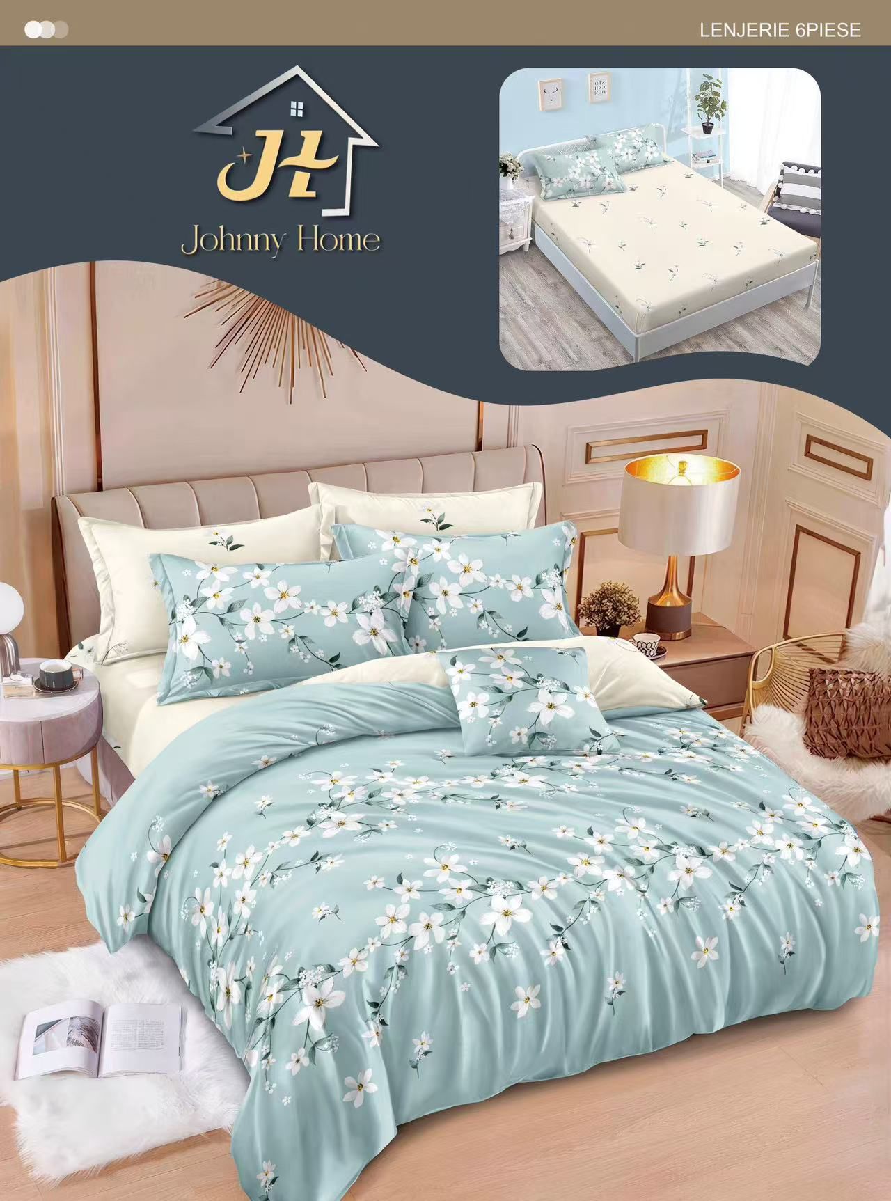 Lenjerii de pat cu elastic T29