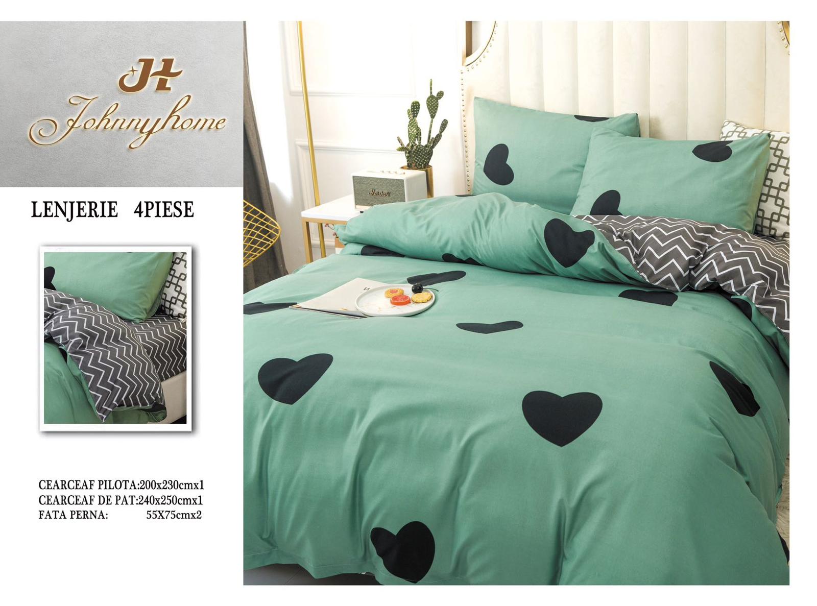 Lenjerie de pat Bumbac Satinat A50-475