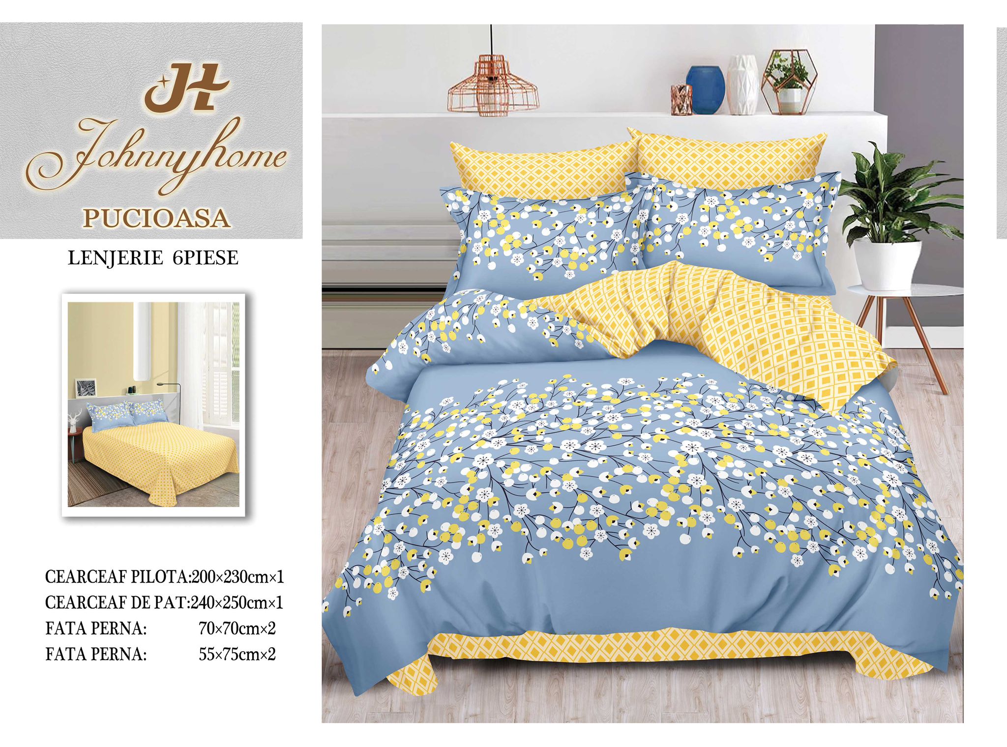 Lenjerie de pat finet R60-356