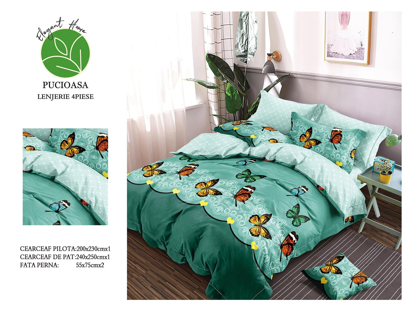 Lenjerie de pat Bumbac Satinat A50-541