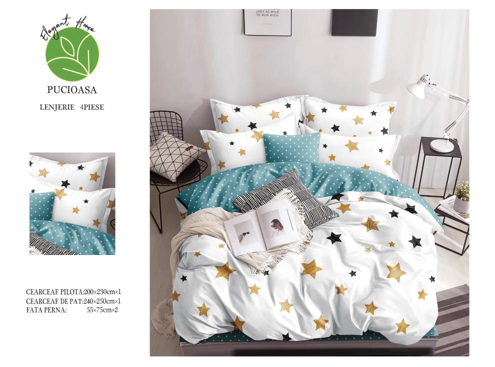 Lenjerie de pat Bumbac Satinat A50-544