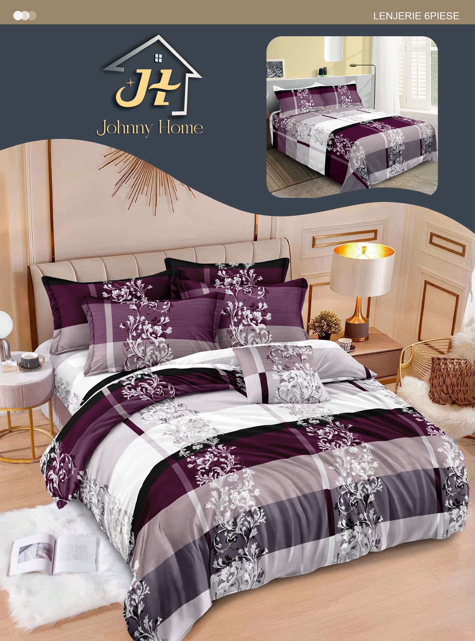 Lenjerie de pat finet R60-393