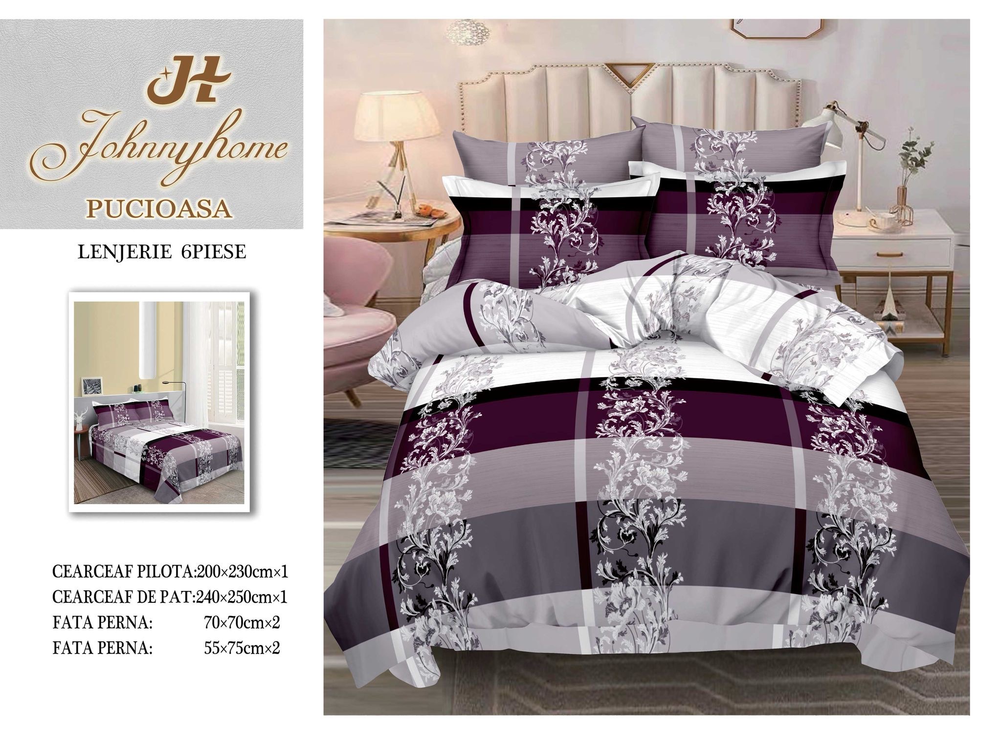 Lenjerie de pat finet R60-393