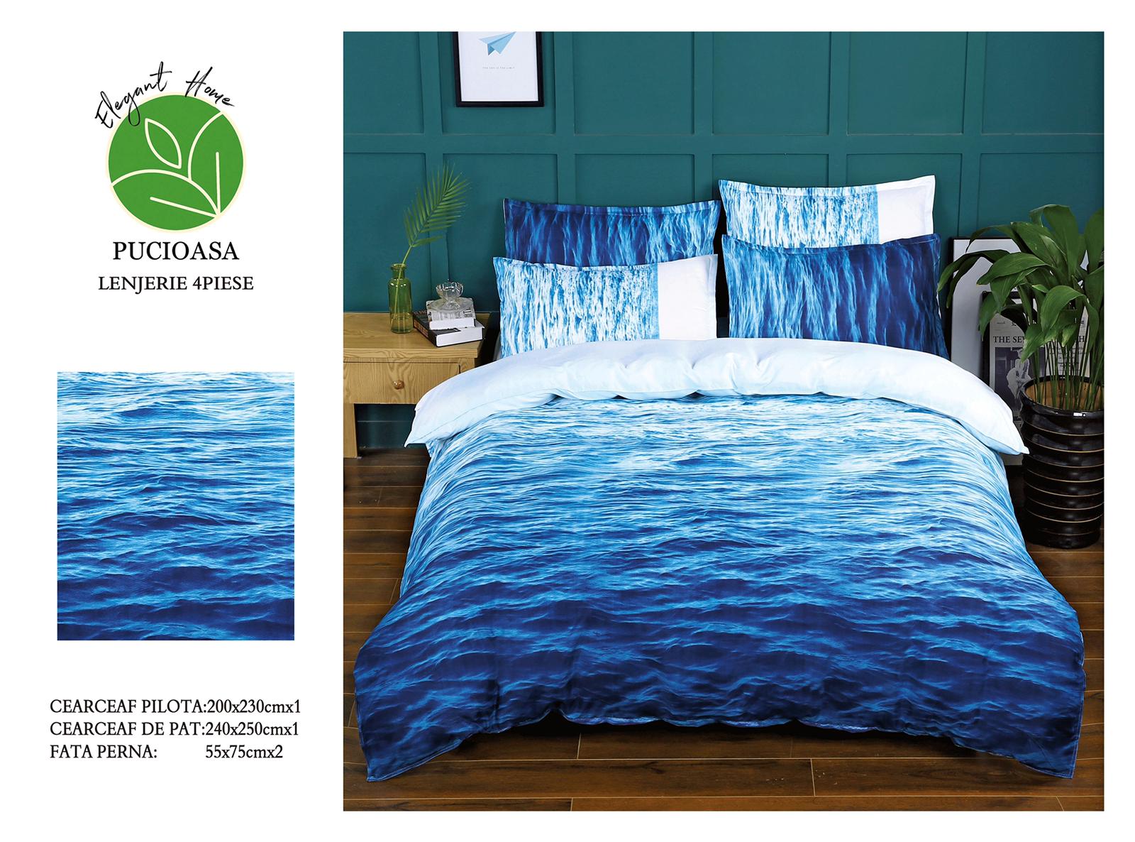 Lenjerie de pat Bumbac Satinat A50-548