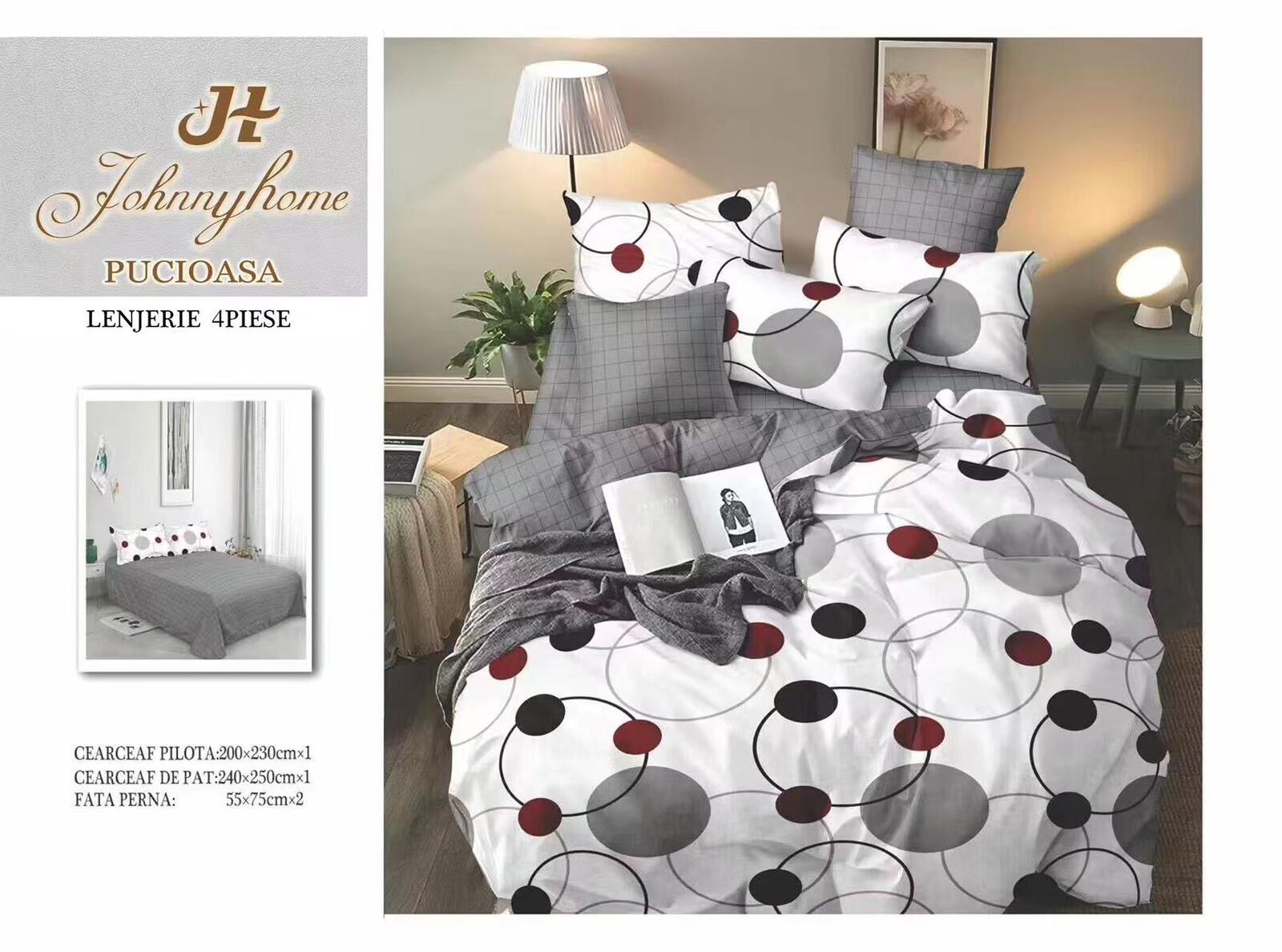 Lenjerie de pat Bumbac Satinat A50-553