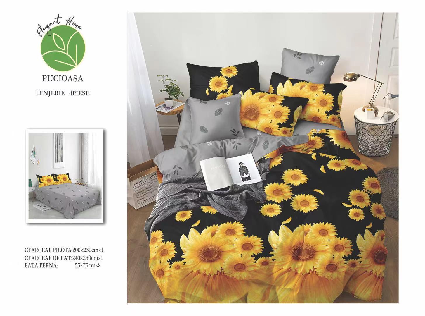 Lenjerie de pat Bumbac Satinat A50-558