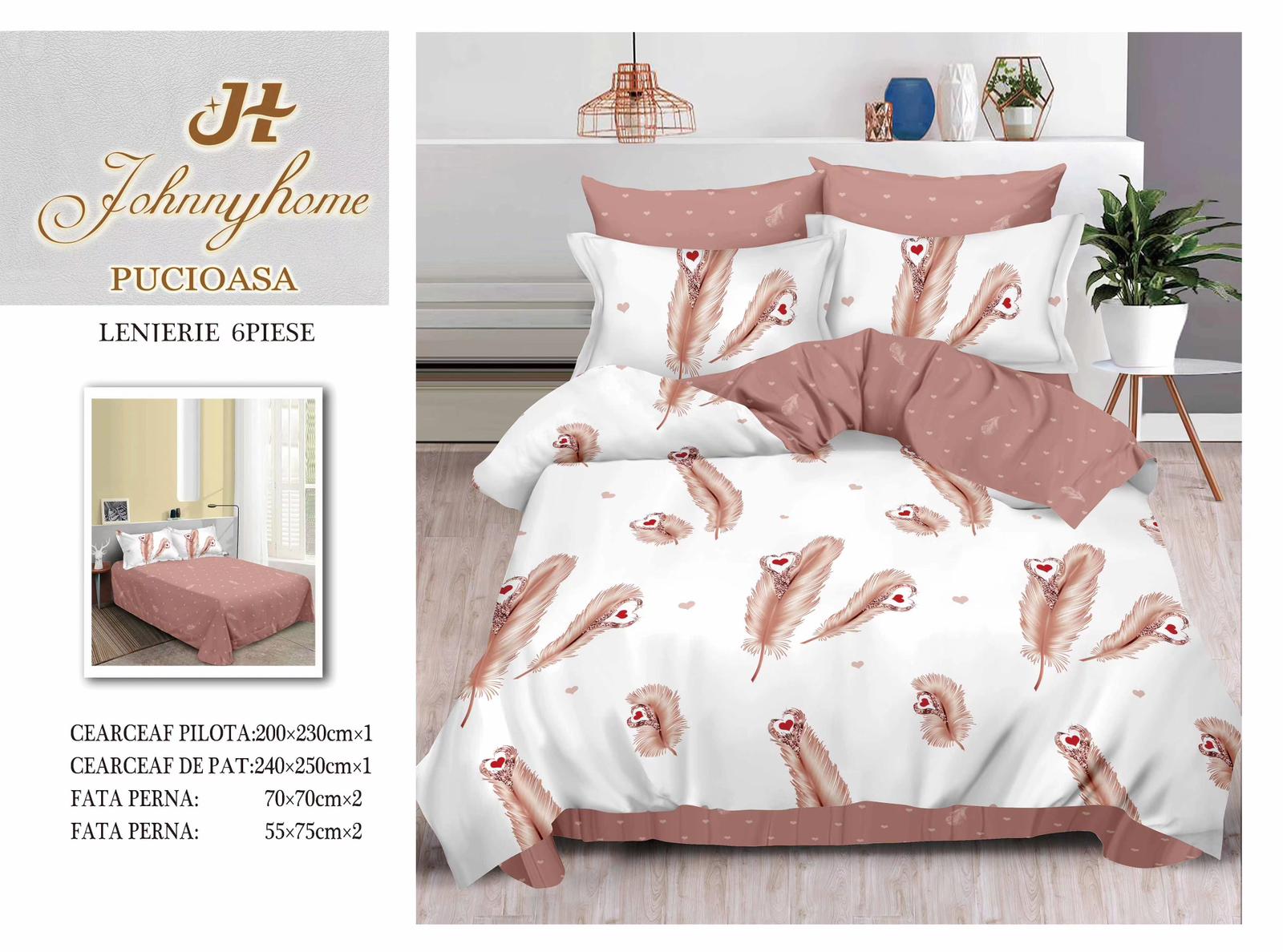 Lenjerie de pat finet R60-418