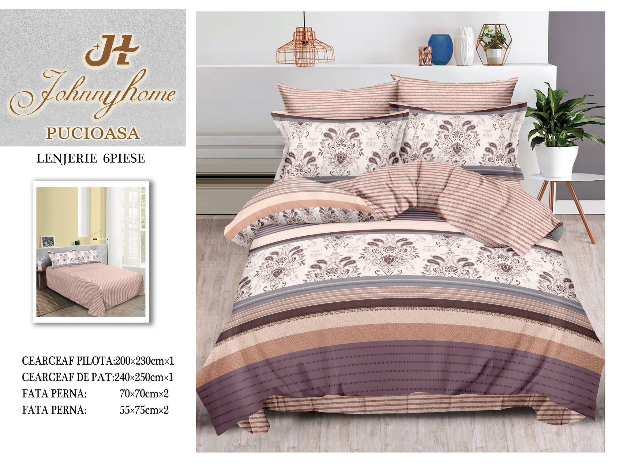 Lenjerie de pat finet R60-419