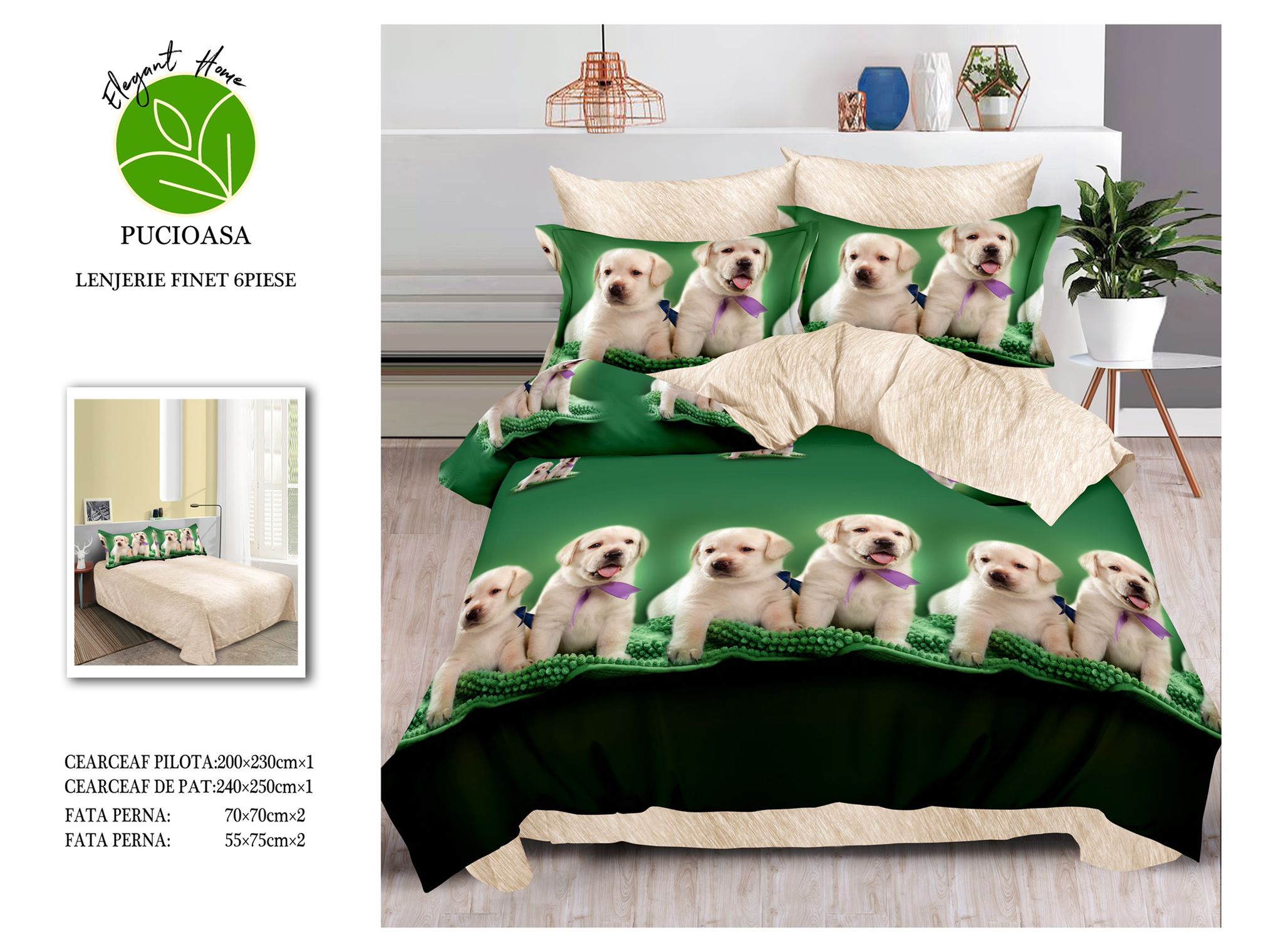 Lenjerie de pat finet R60-442