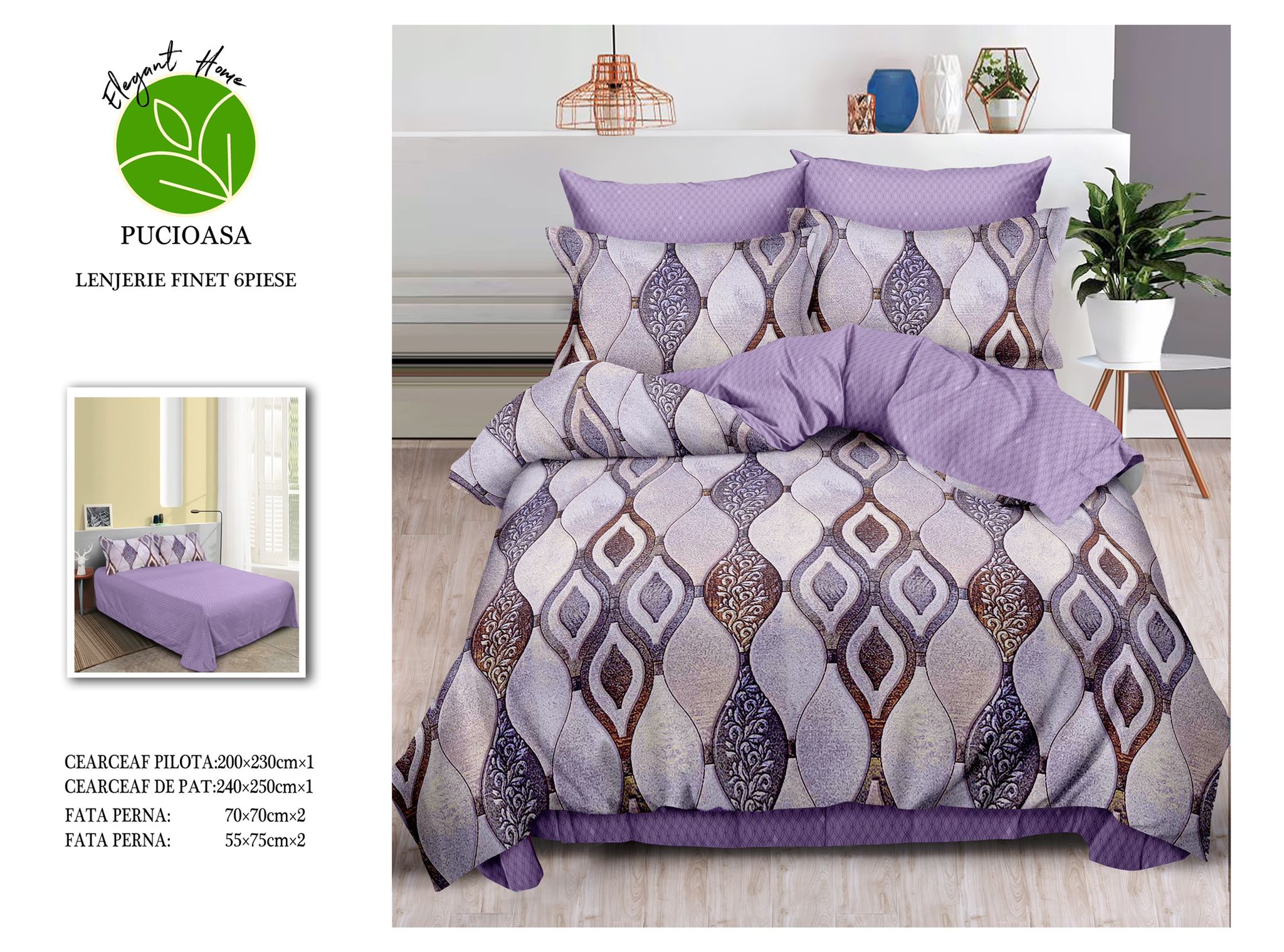 Lenjerie de pat finet R60-443