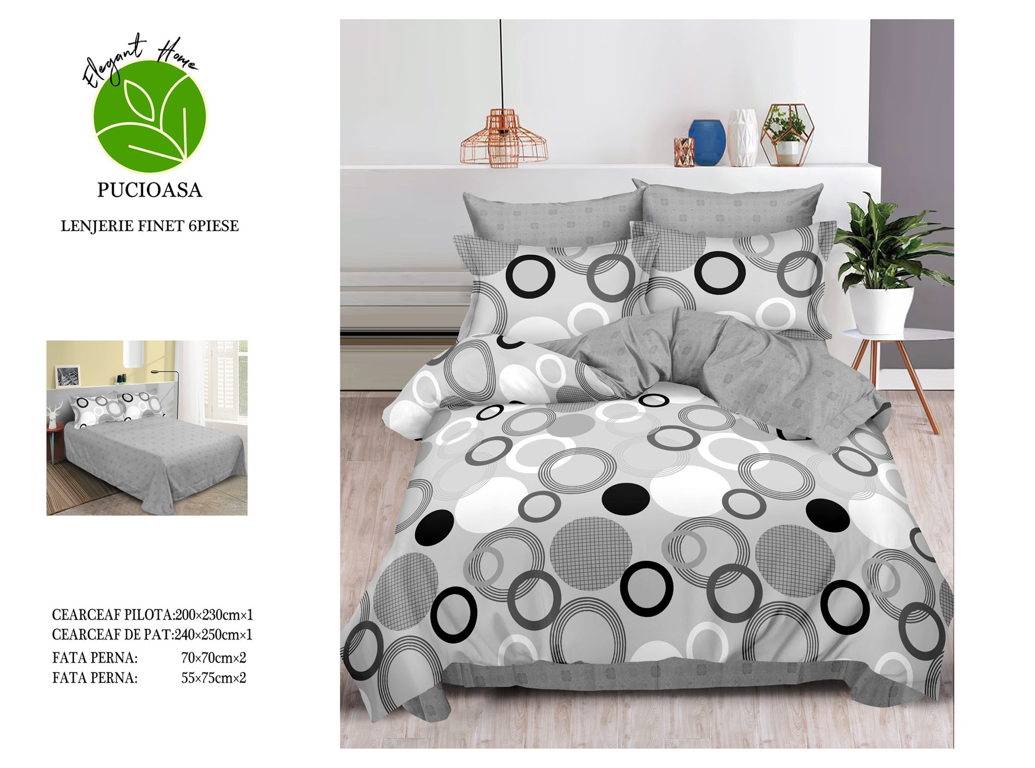 Lenjerie de pat finet R60-448