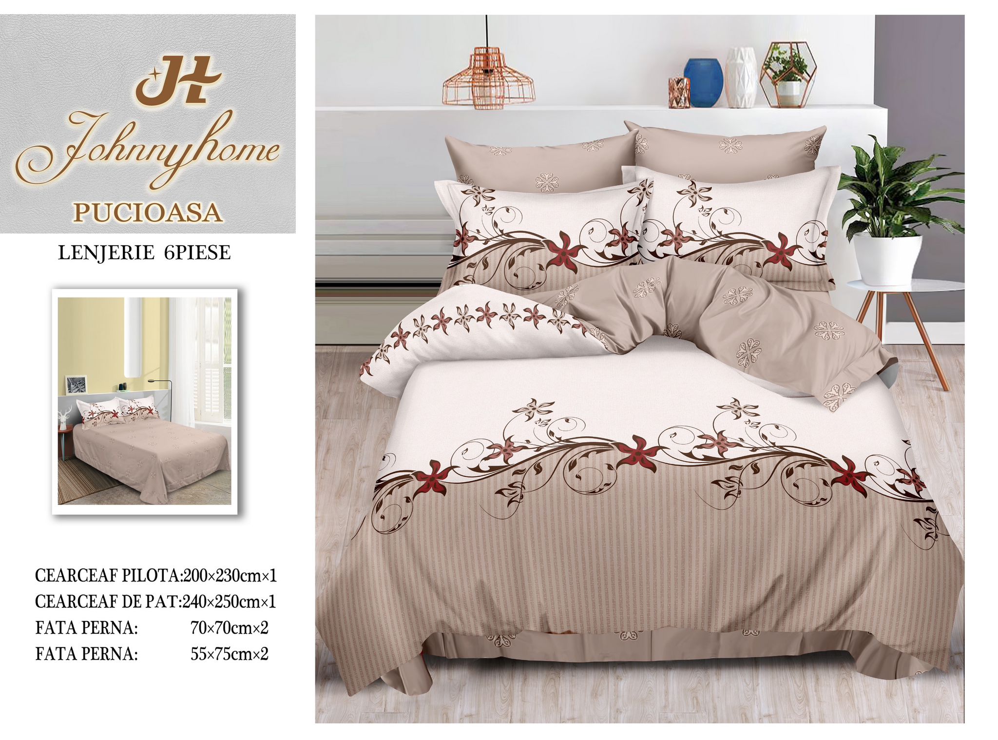 Lenjerie de pat finet R60-453