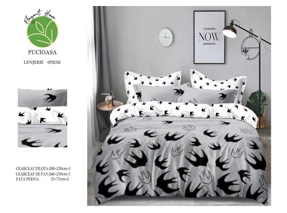 Lenjerie de pat Bumbac Satinat A50-568