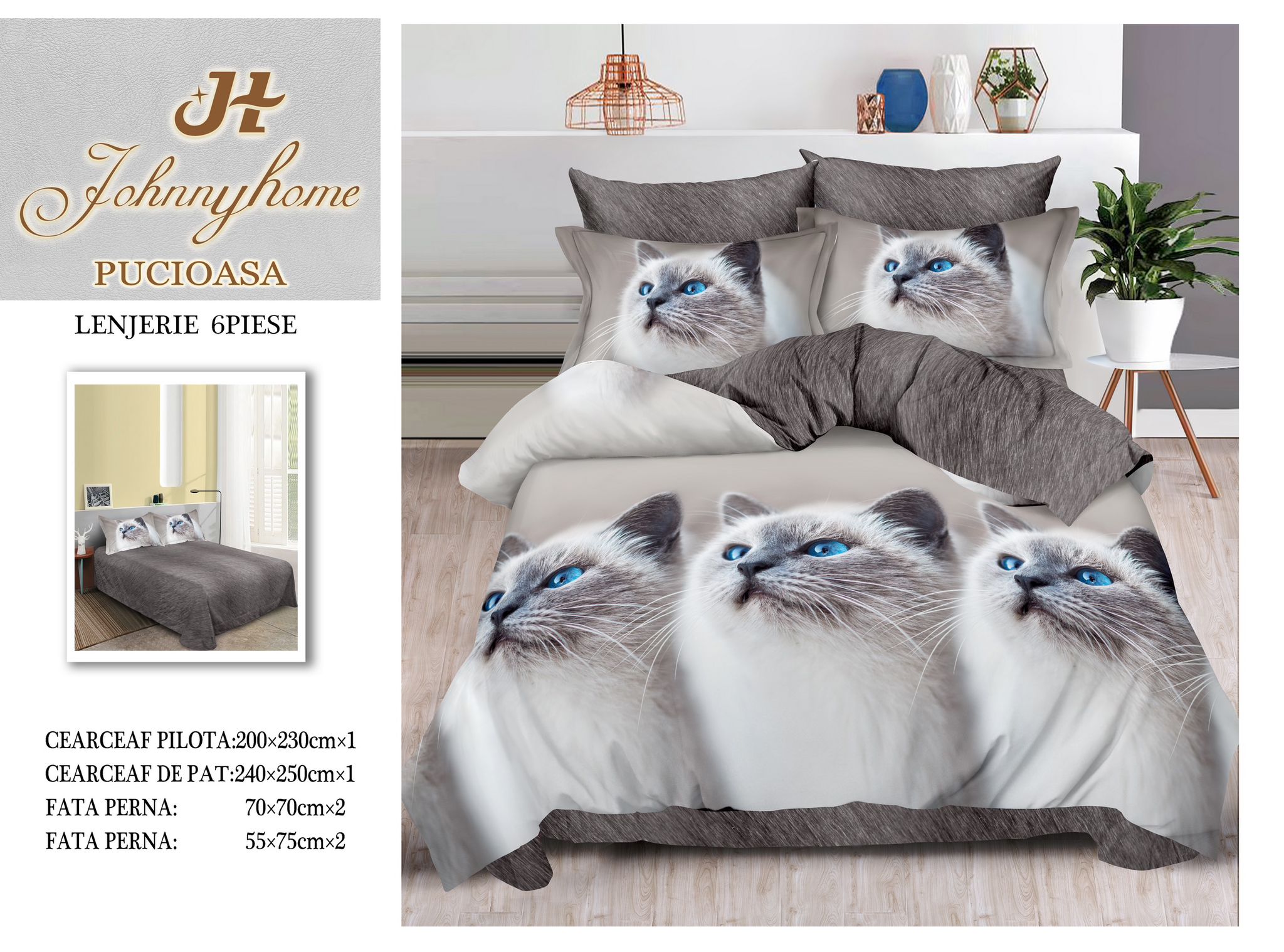 Lenjerie de pat finet R60-455