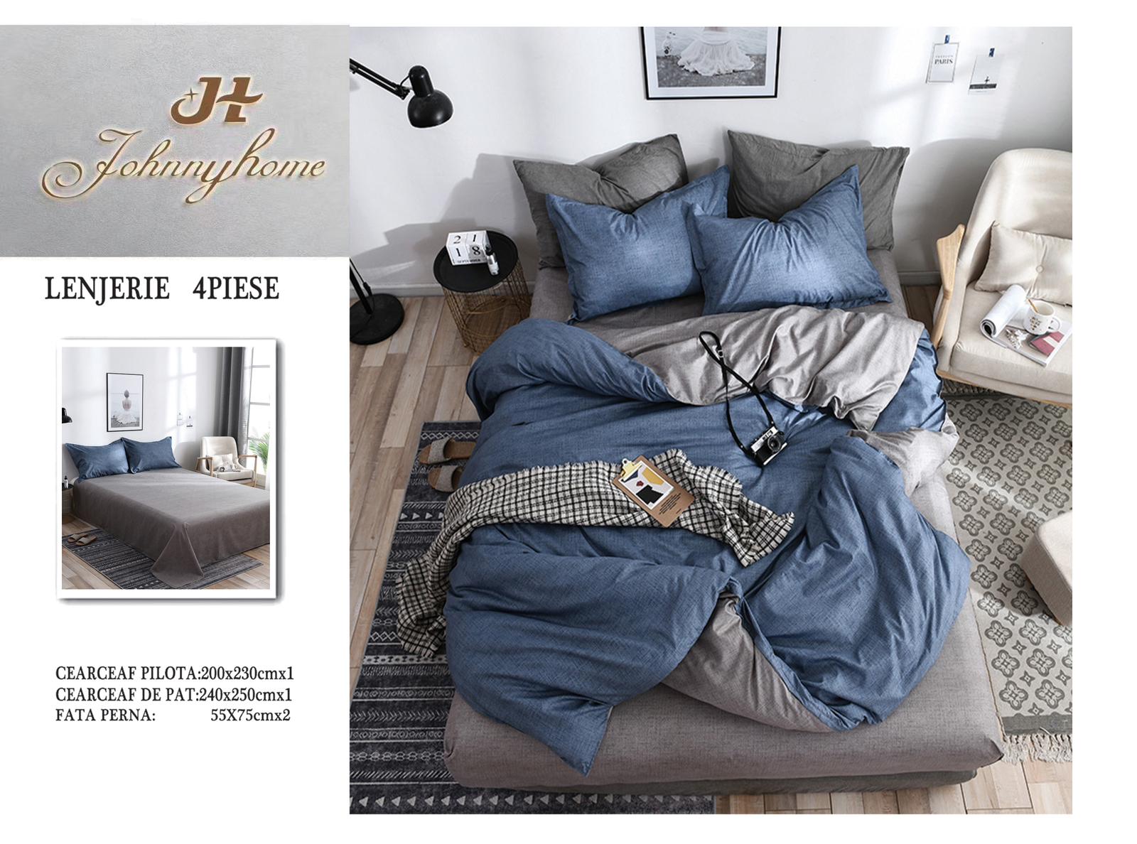 Lenjerie de pat Bumbac Satinat A50-587