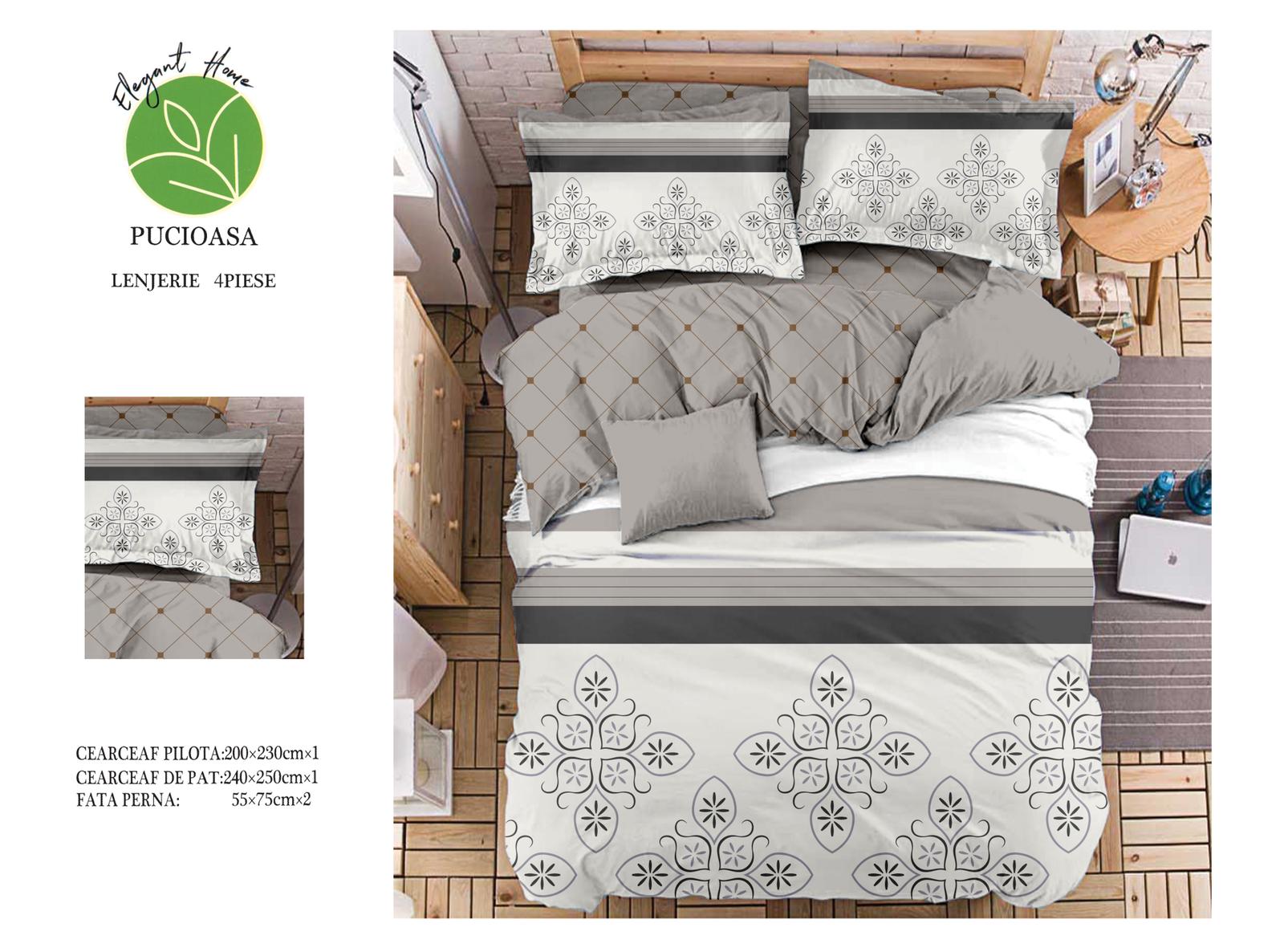 Lenjerie de pat Bumbac Satinat A50-590