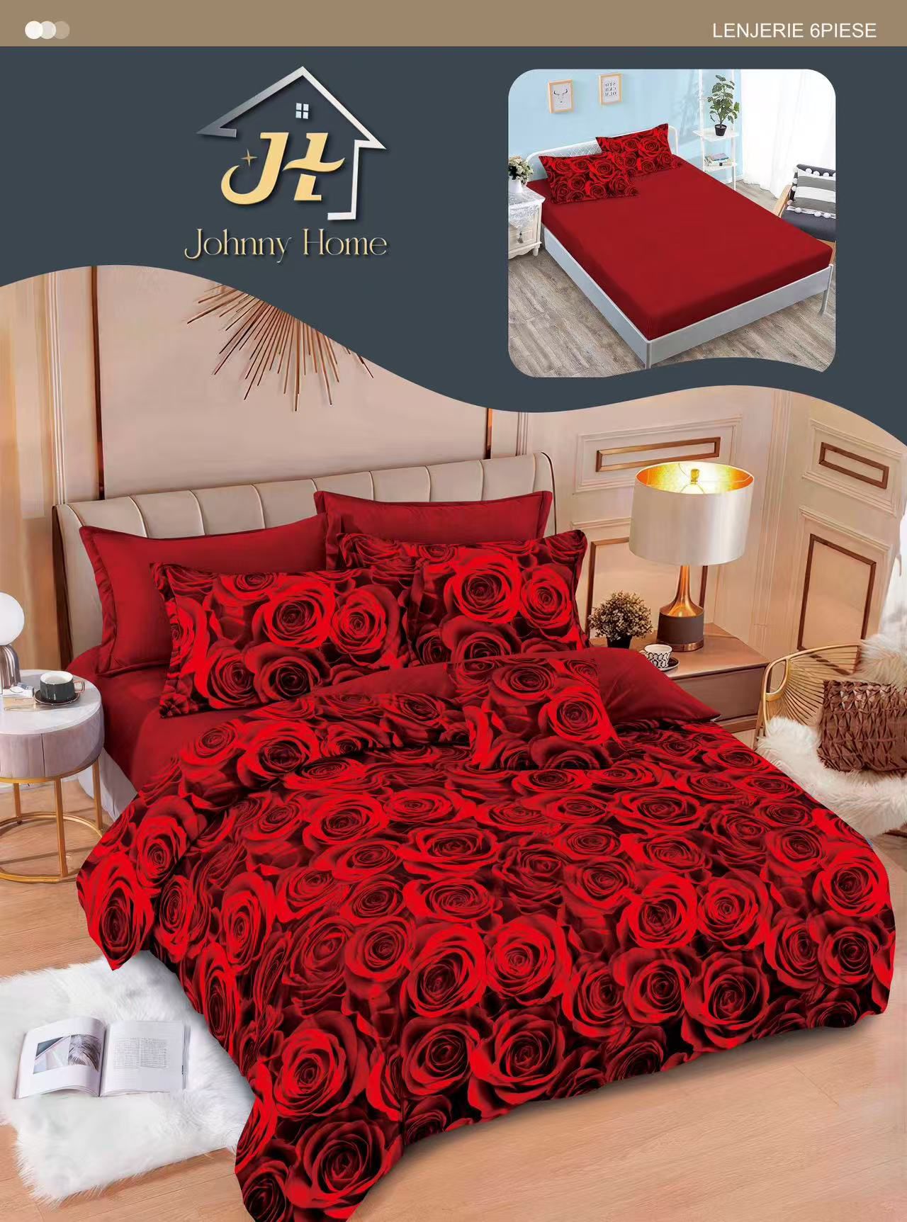Lenjerii de pat cu elastic T168