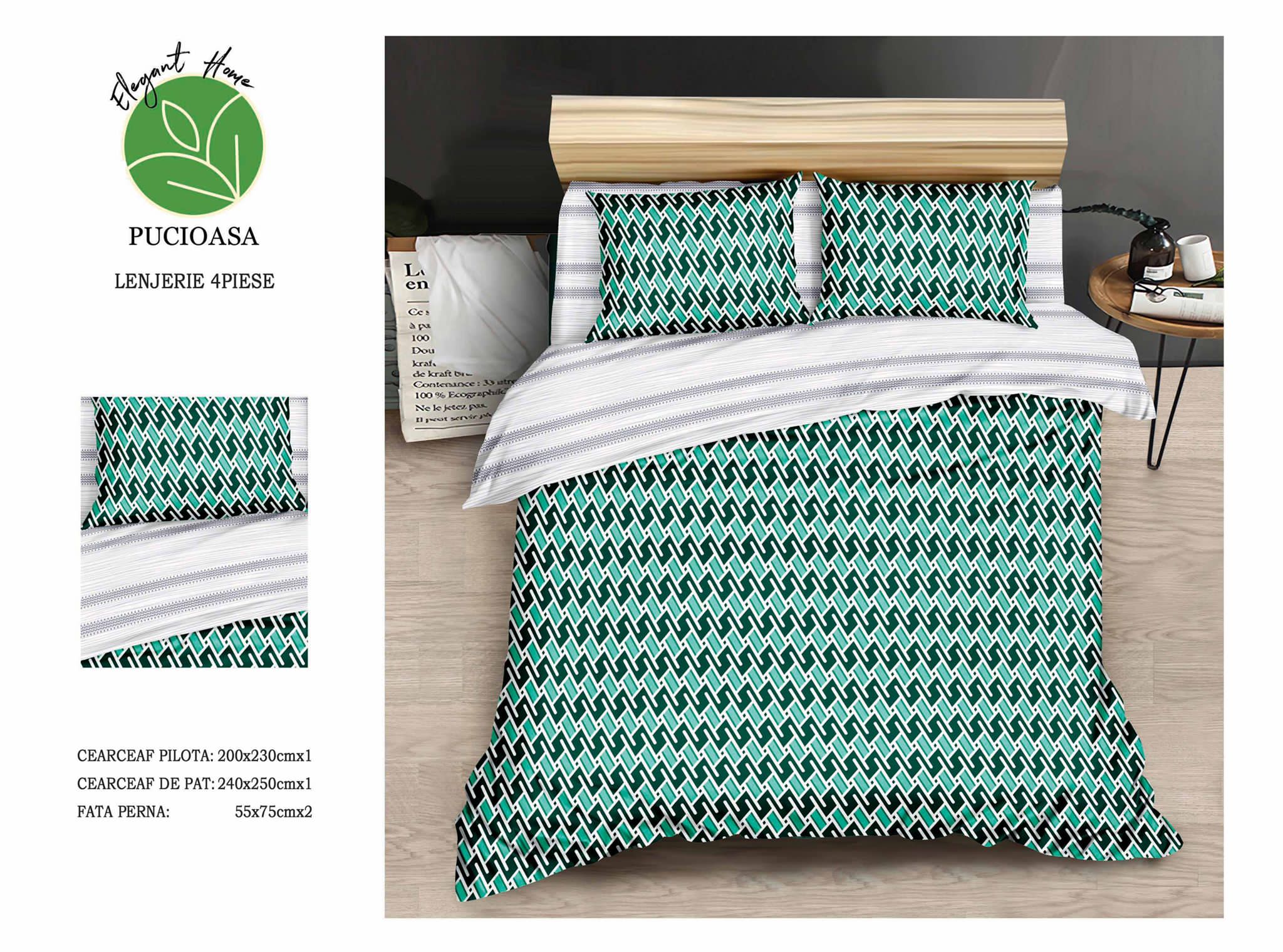 Lenjerie de pat Bumbac Satinat A50-573