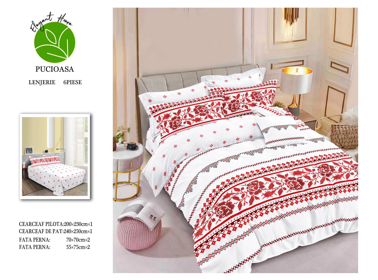 Lenjerie de pat finet R60-474