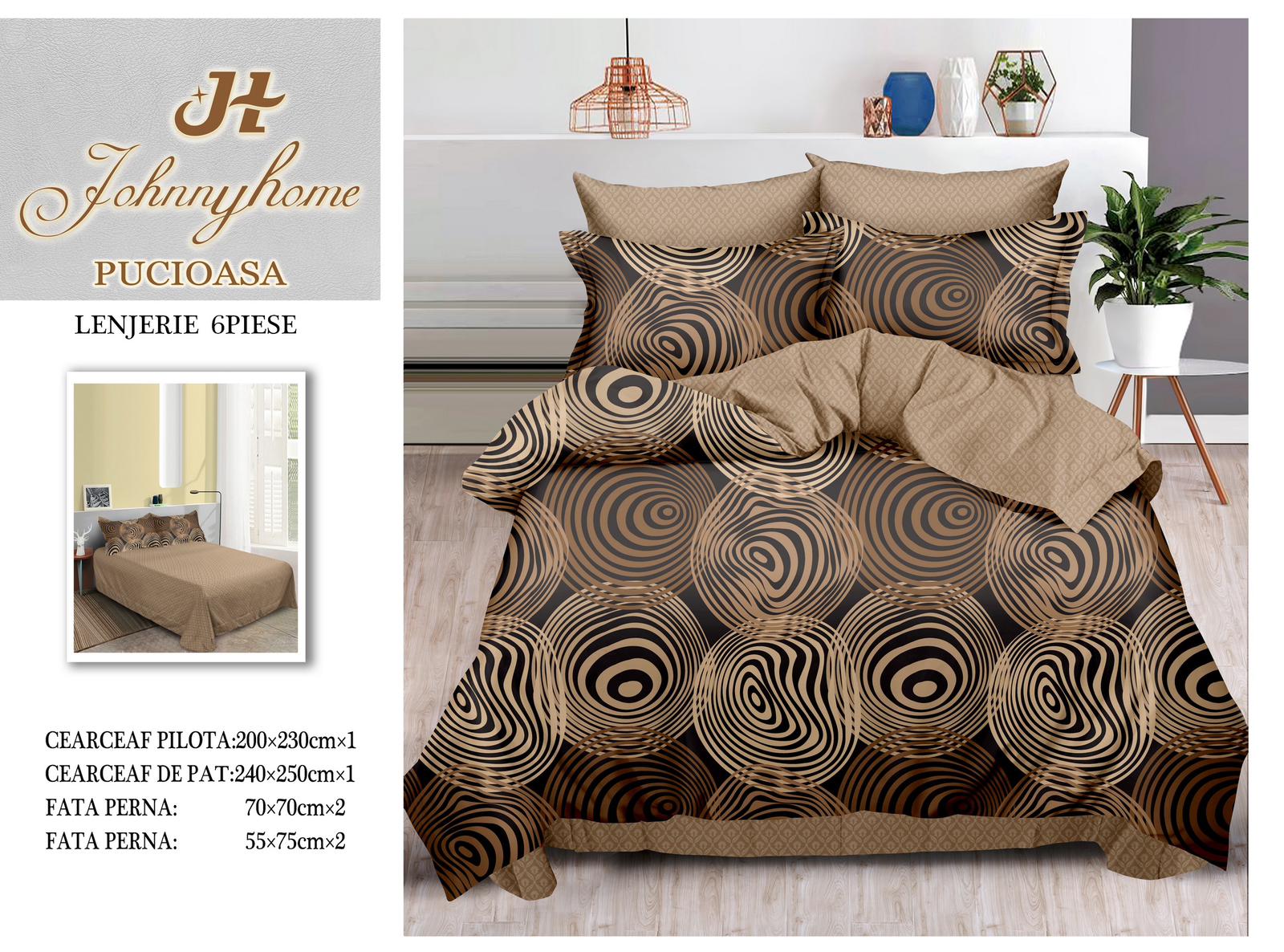 Lenjerie de pat finet R60-484