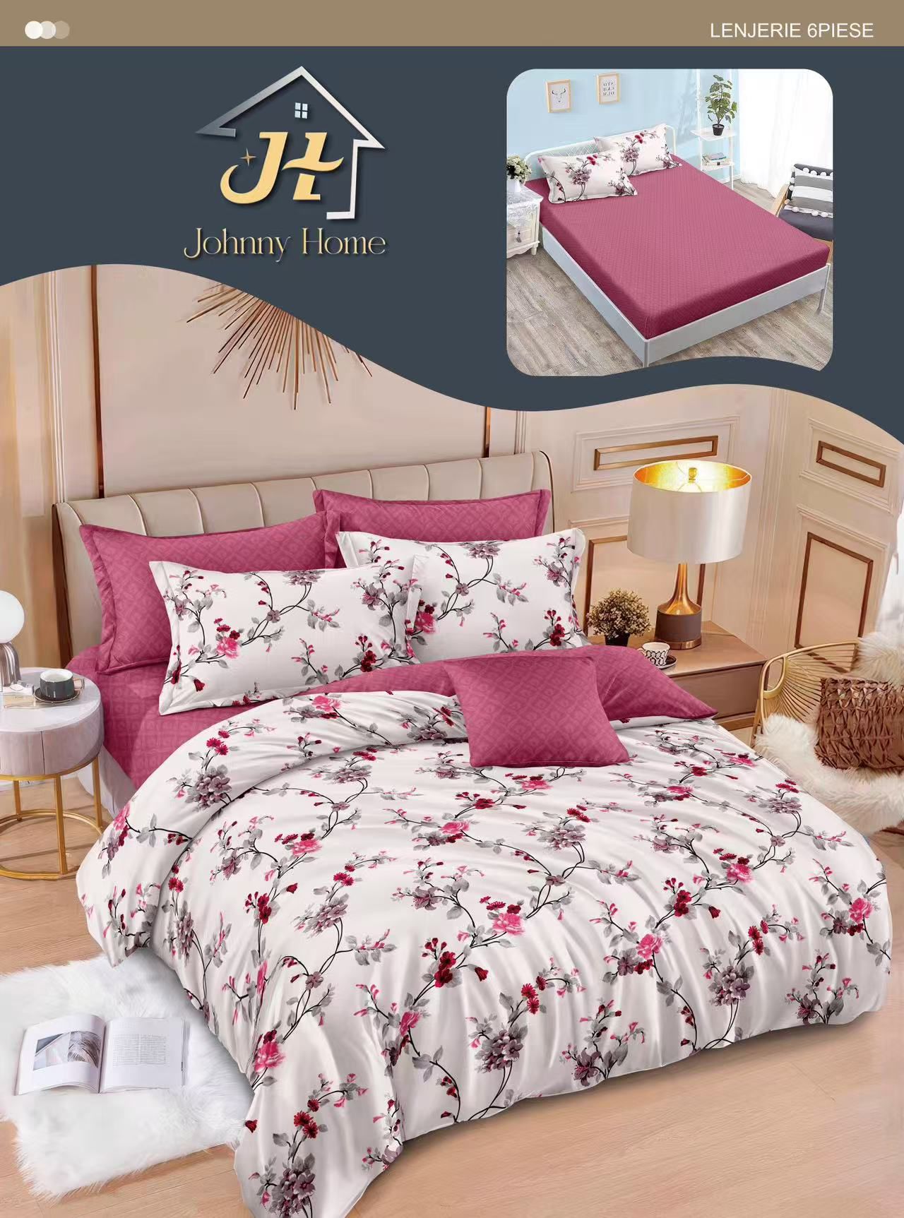 Lenjerii de pat cu elastic T 214