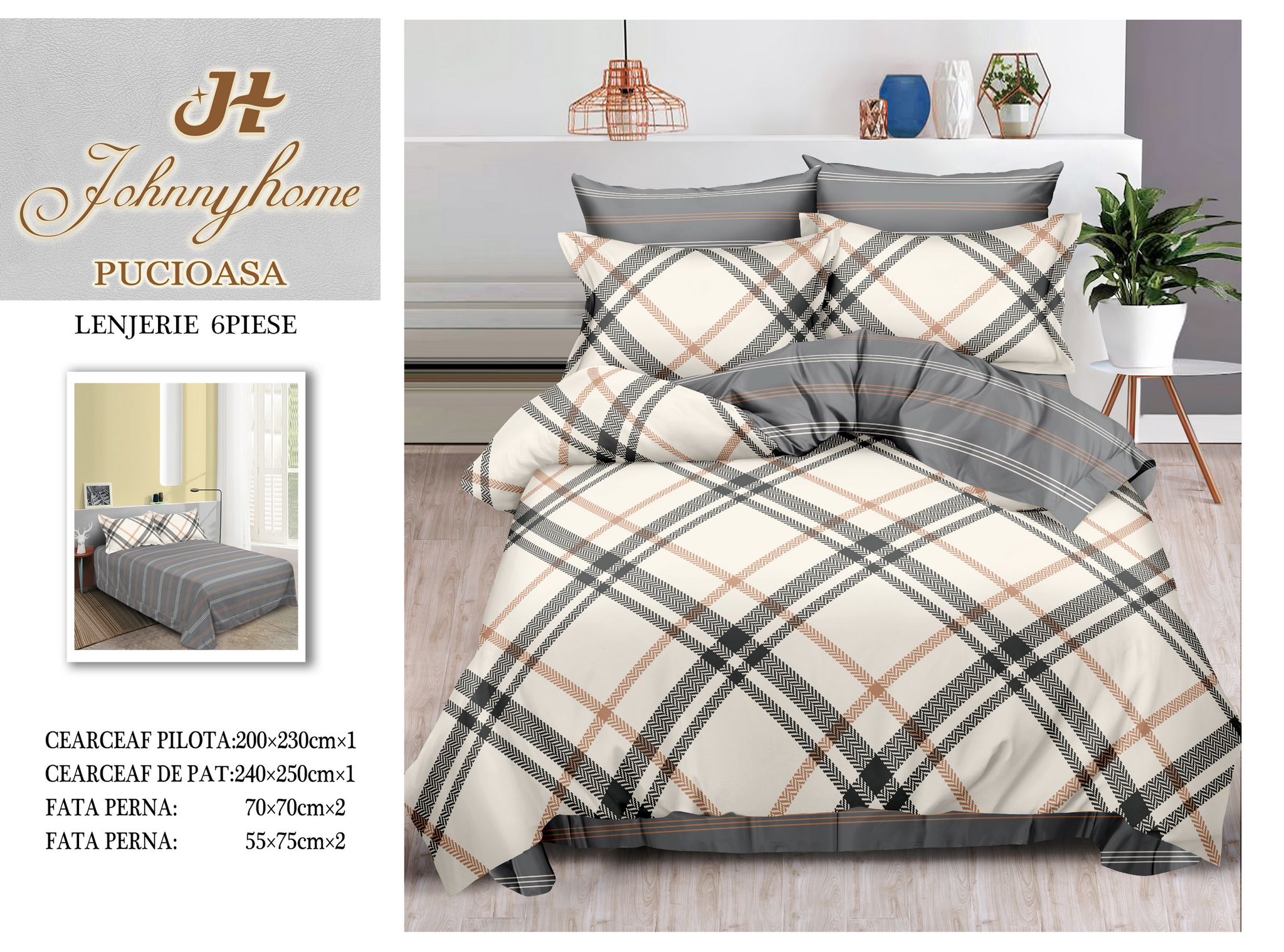 Lenjerie de pat finet R60-496