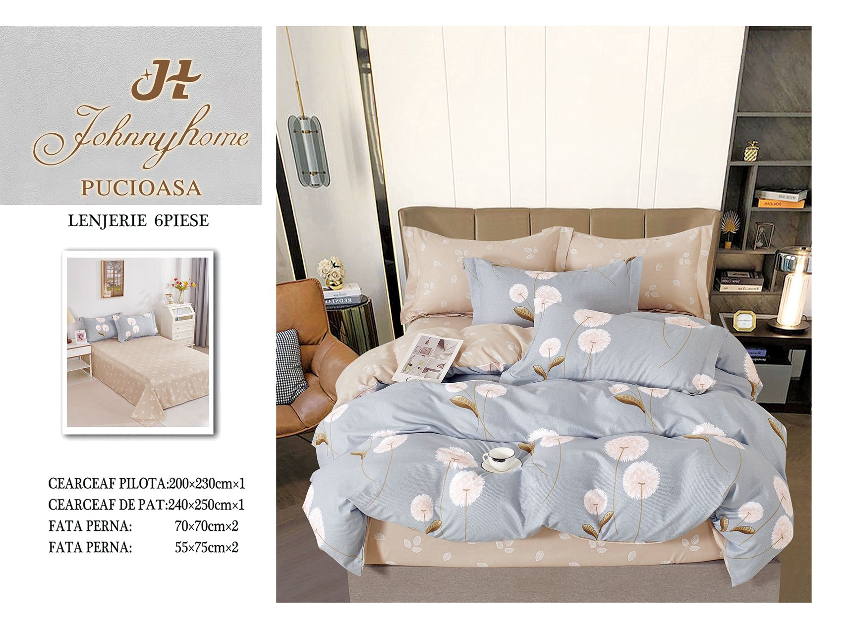 Lenjerii de pat finet R60-521