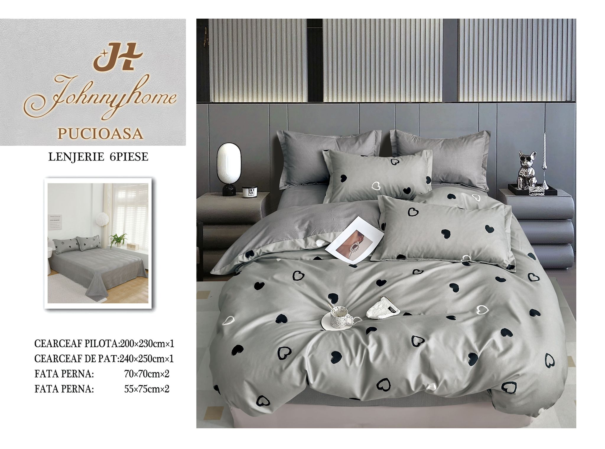 Lenjerii de pat finet R60-527