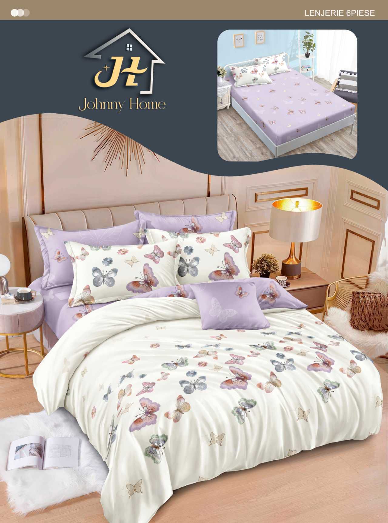 Lenjerii de pat cu elastic T293