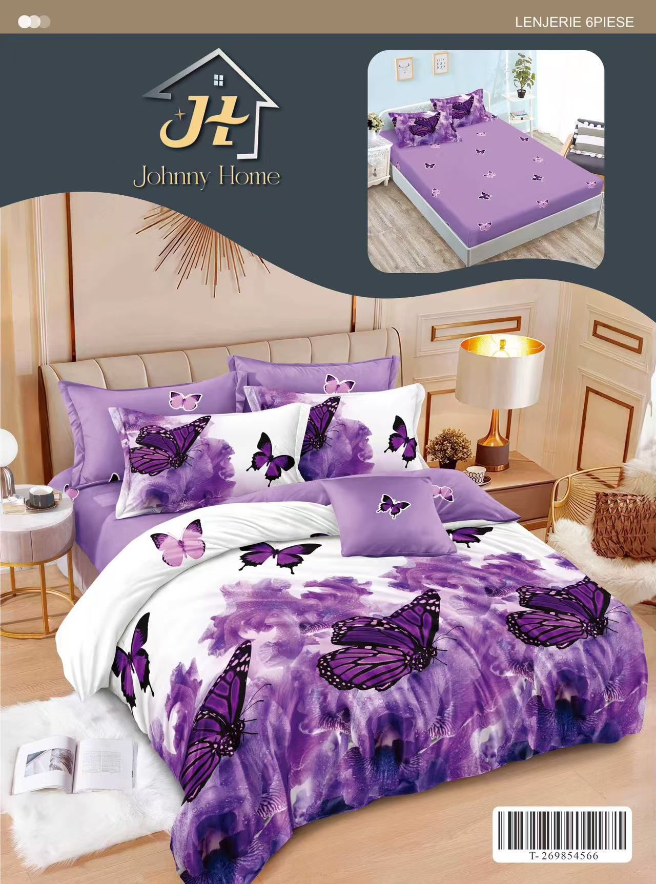 Lenjerii de pat cu elastic T305