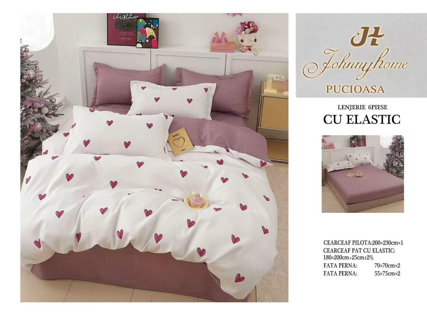 Lenjerii de pat cu elastic T316