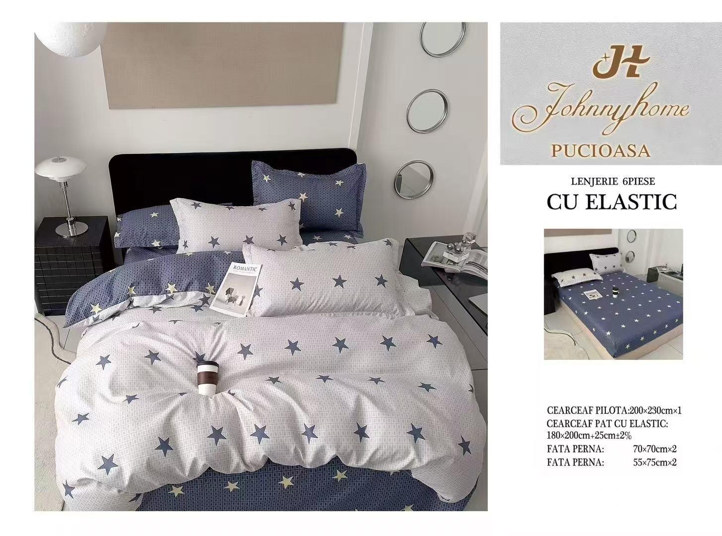Lenjerii de pat cu elastic T317