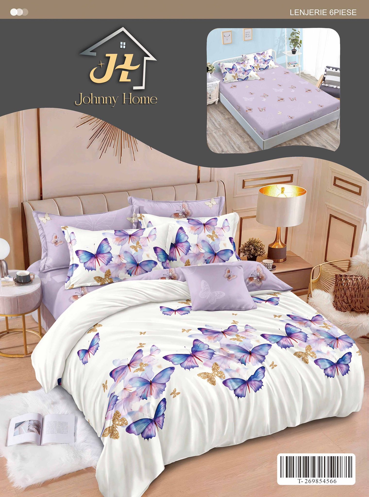 Lenjerii de pat cu elastic T319