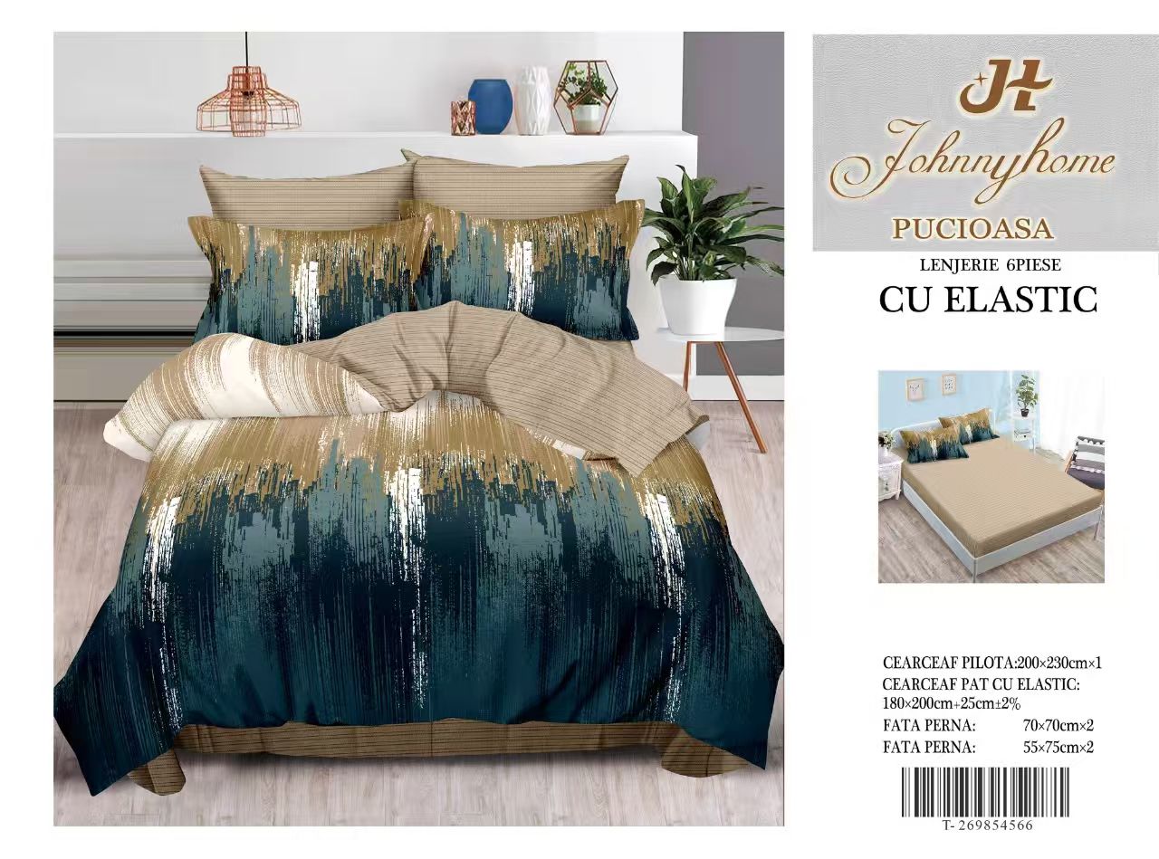 Lenjerii de pat cu elastic T322